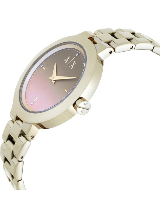 NWT Armani Exchange Quartz Pink Dial Ladies Watch main image 2